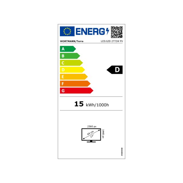 TERRA LCD/LED 2772W PV 27 Zoll WQHD IPS Monitor HDMI/DP/USB-C
